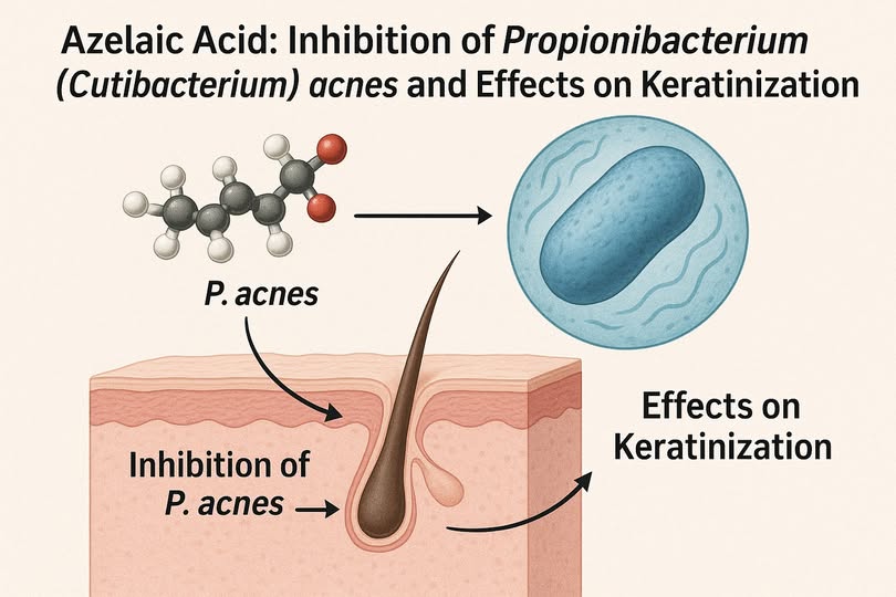 ภาพประกอบ Azelaic Acid จากเอกสารบริษัท